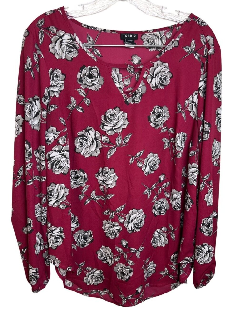Torrid Rose Blouse